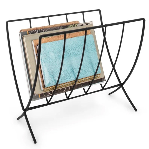 Black Metal Magazine Rack - Picture 11 of 11